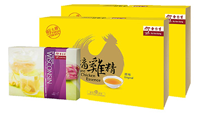 余仁生網上限定滴雞精2盒及花旗參茶1盒